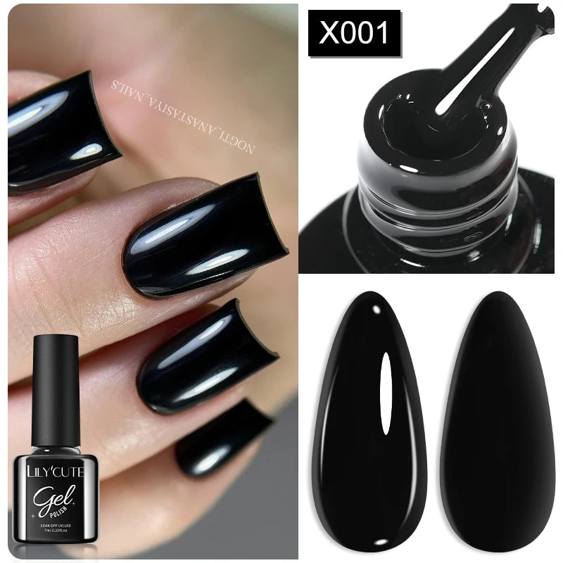 LILYCUTE 7ml Aurora Cat Magnetic Gel Nail Polish Reflective Magnet Gel Varnishes Semi Permanent UV Gel For Nail Art Manicu...