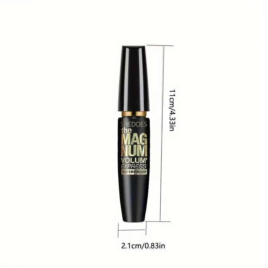 4D Black Mascara Thickening, Lengthening, Curling, Waterproof Liquid Fiber Mascara