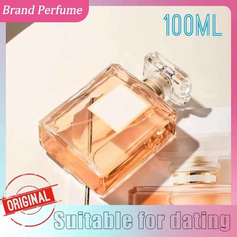 100ML High-quality branded perfume Fresh citrus with bright orange blossom fragrance Elegant femininity Long-lasting fragrance