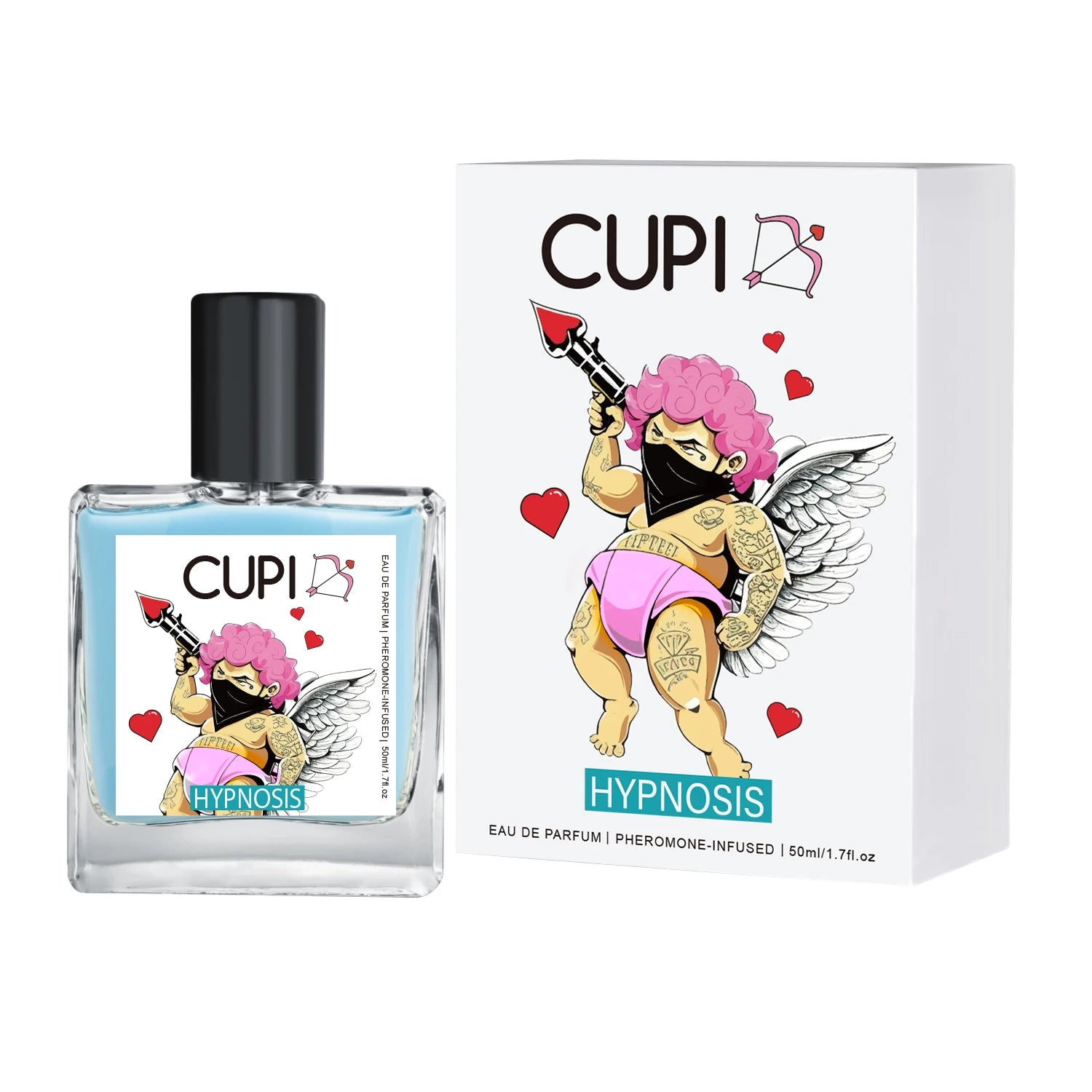 Cupid Hypnosis Perfume Original Eau de Parfum Infused Cologne for Men Long Lasting Pheromone Fragrance for Men 50ml Aurora...