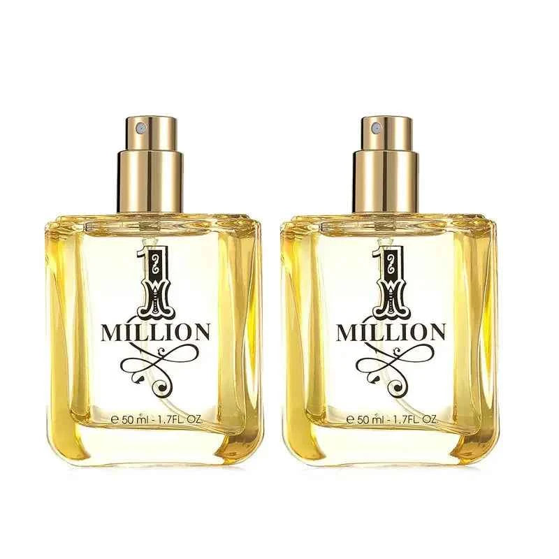 100ML Classic scent 1 Million Parfum Mature Masculinity Body Spray for Men Eau De Toilette Spray Perfume for Men Fragrance Spray 2PCS-50ML