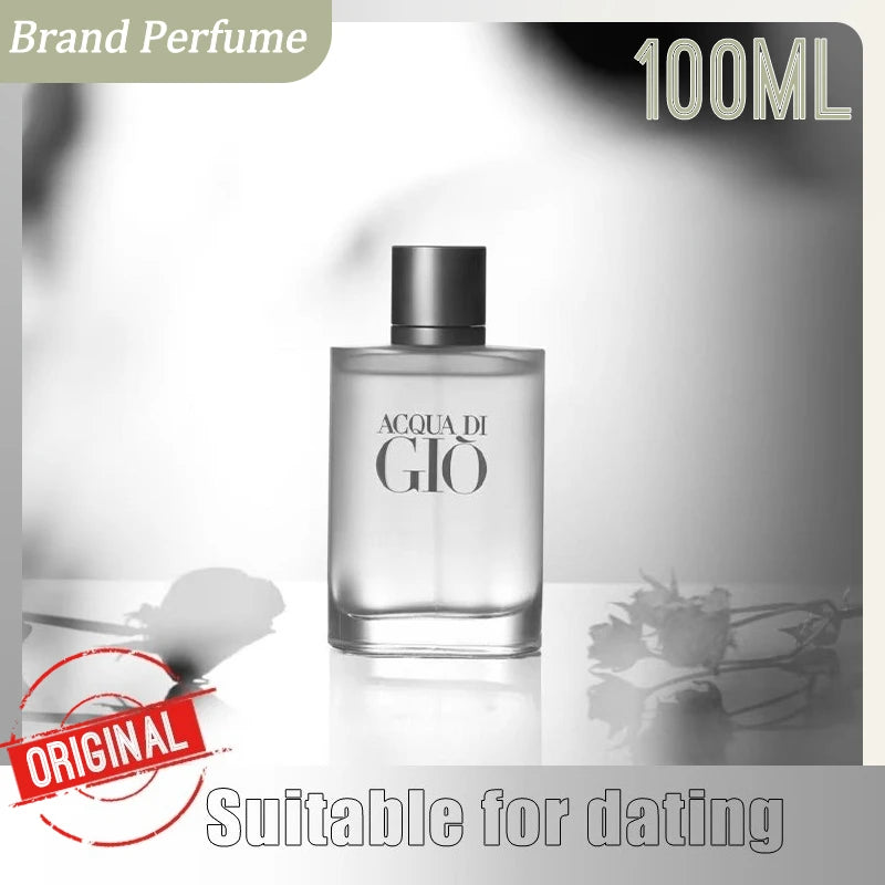 100ML Brand Perfume with fresh scent men's spray fragrance that exudes a simple sophisticated aura suitable for dating occasions Aurora Glow Avenue