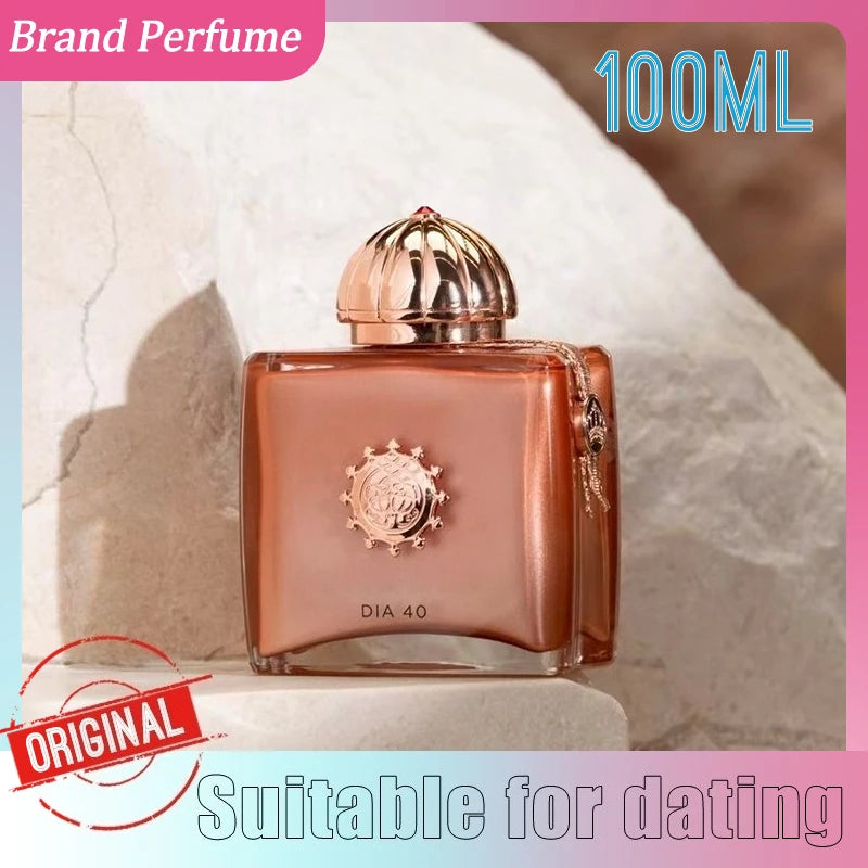 100ML High Quality Brand Perfume Luxurious Body Mist for Women Fresh and natural floral and fruity fragrance Suitable for dating Aurora Glow Avenue