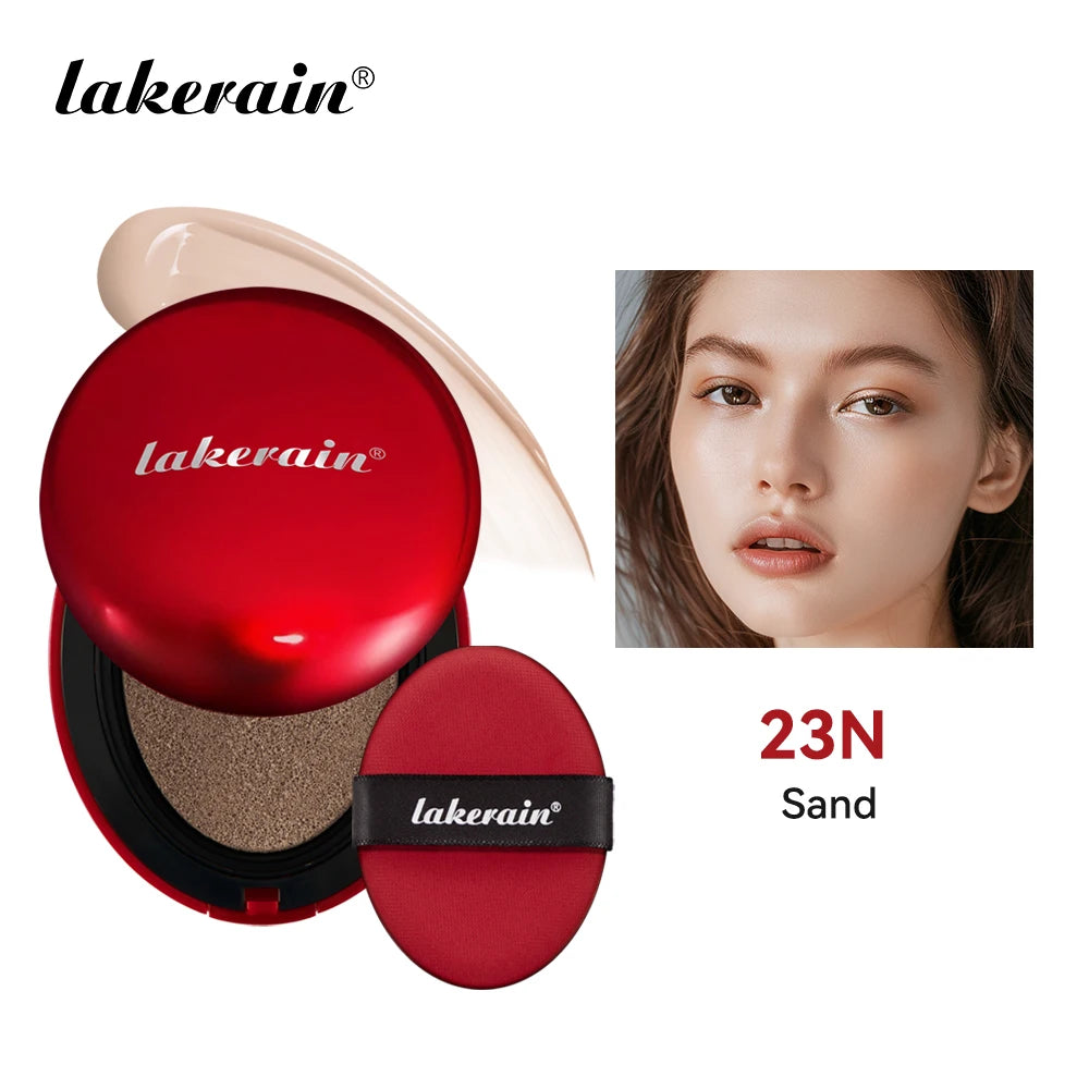 Sunscreen Cushion Foundation Fit Cushion Foundation Full Coverage Waterproof Long-lasting Concealer Long-lasting Makeup Au...
