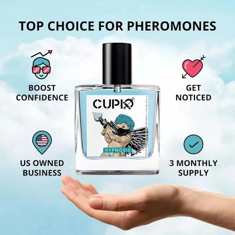 Original Sealed EDP Hypnosis Cupid 2.0 Long Lasting Hypnosis Pheromone Fragrance Perfume Infused Cologne For Men For Women...