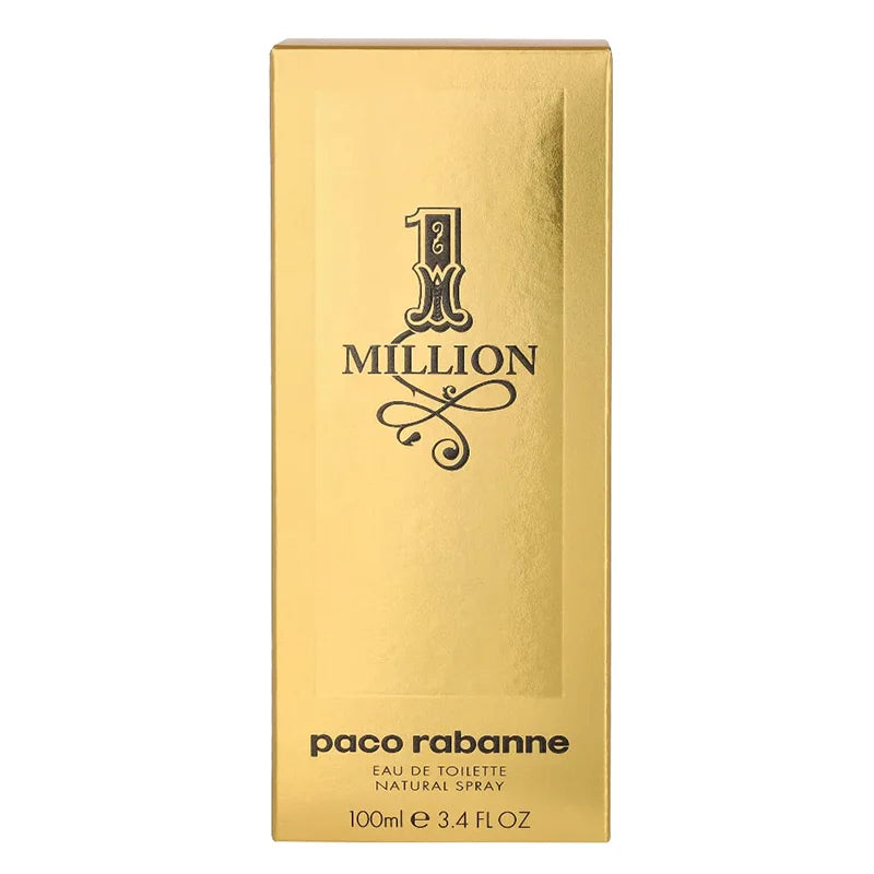 1 Million By Paco Rabanne For Men's Eau De Toilette TESTER 3.4 fl oz 100 ml Men's Cologne New in Box USA Aurora Glow Avenue