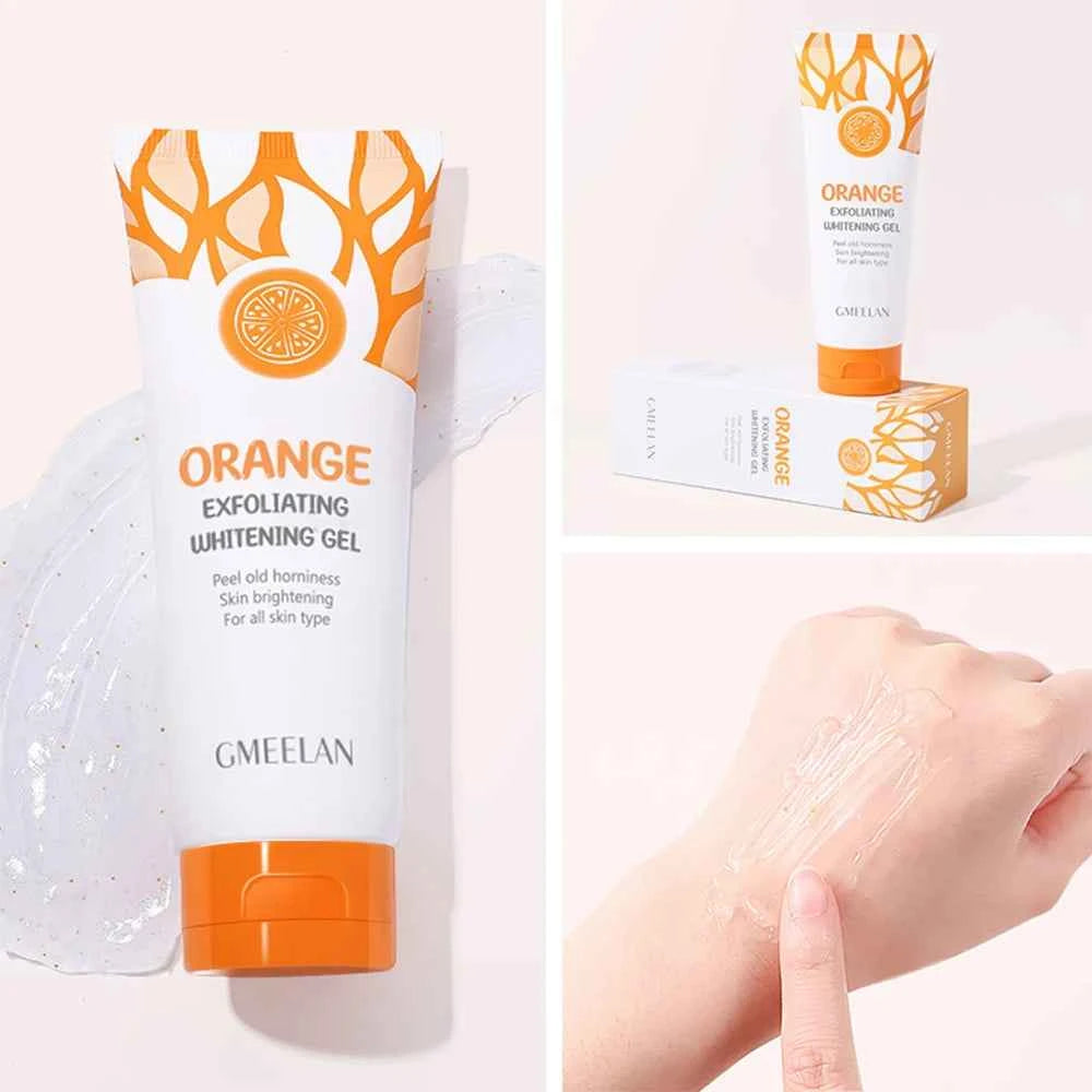 Orange Exfoliating Gel Dead Spot Remover Brighten Peeling 50g Gentle Repair Scrub Whiten Hydrating Moisturizer Korean Skin...