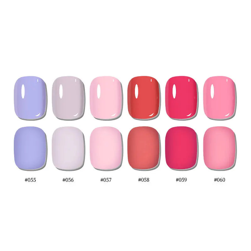 Gairriy 15ml Gel Nail Polish 6 Colors/Set Glitter Soak Off UV LED Semi-Permanent Varnish Art Salon 120 Colours Nail Access...