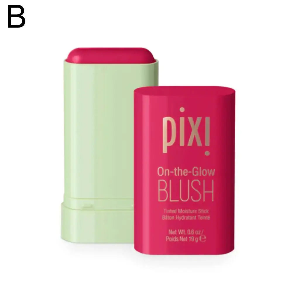 Pixi 3 In1 Moistured Blush Stick Cheek Lip Tinted Silky Brighten Blush Cream Blusher Cosmetics Tubes Matte Contour Makeup 02
