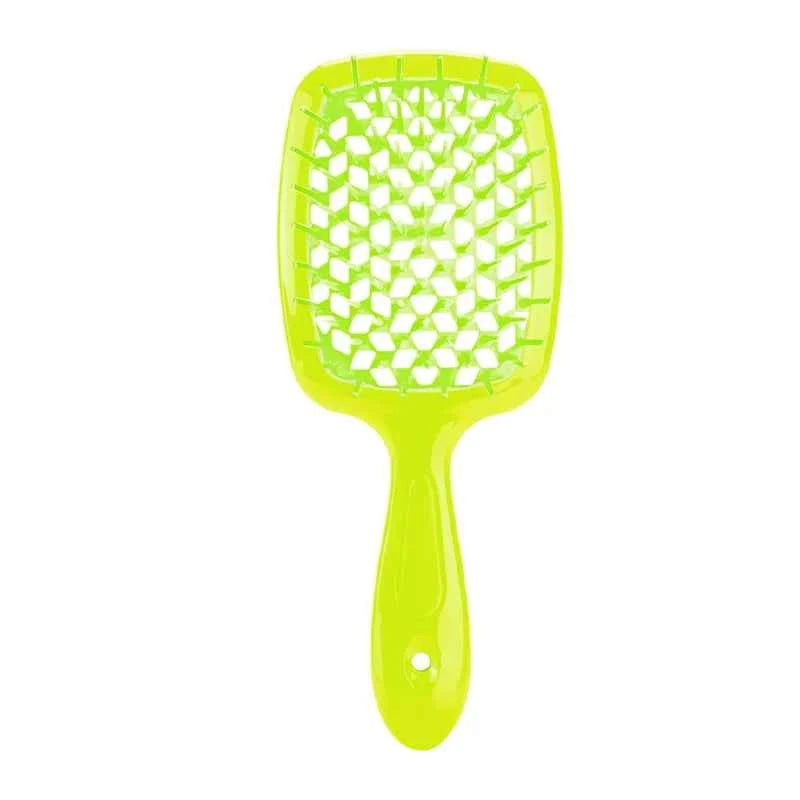 1 PCS Hair Brush Massage Combs Dry Wet Dual Use Curly Women's Hair Clipper Salon Hairdressing Comb Styling Tools Accessories E CHINA