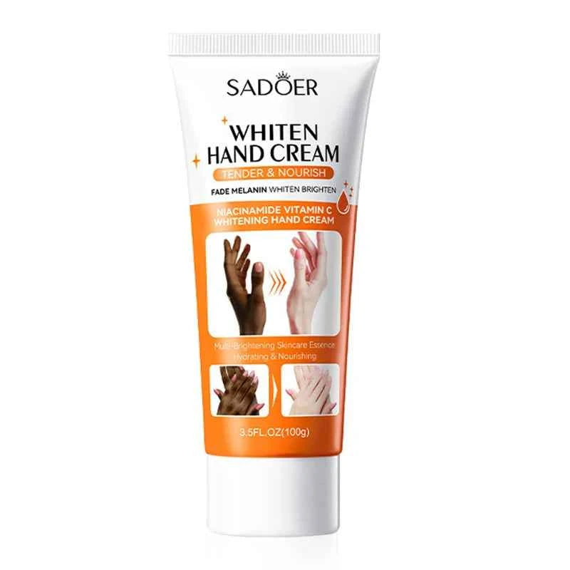 1/2/3pcs SADOER 100g Moisturizing Hand Cream Tender Nourish Non Greasy Brightening Hydrating Beauty Hands Travel Size Skin...