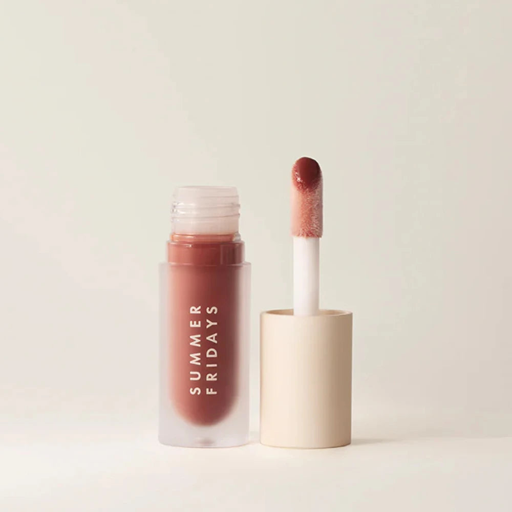 Summer Friday's Lip Balm Moisturizing Mirror Lip Gloss Lip Vanilla Pink Sugar Coffee Cake Smell Lipstick Transparent Oil M...