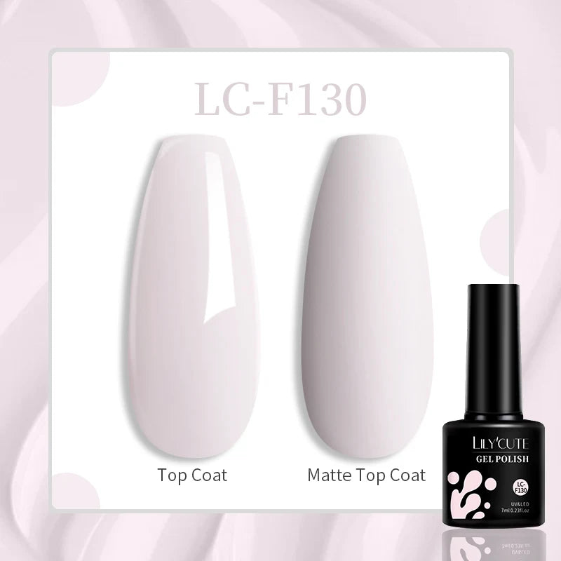 LILYCUTE 129 Colors 7ML Nail Gel Polish Nail Supplies Vernis Semi Permanent Nail Art Manicure Soak Off LED UV Gel Nail Var...