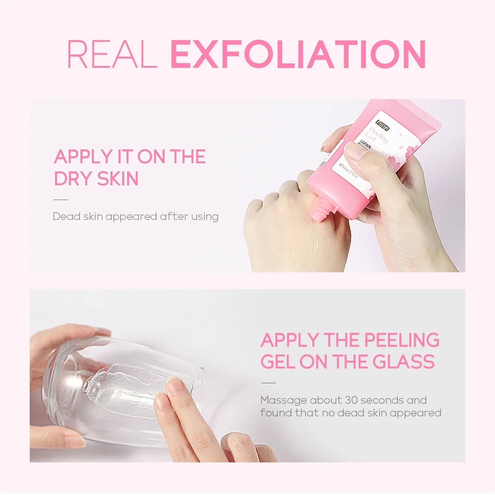 Face Deep Cleaning Exfoliating Gel Skin Care Whitening Moisturizer Repair Facial Scrub Skin Care 60g Aurora Glow Avenue
