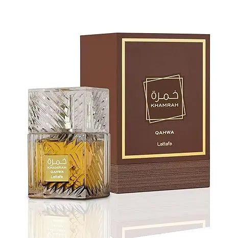 Lattafa Khamrah Dukhan Qahwa KARAZ Vanilla Warm Spicy Cinnamon Sweet Long-Lasting Fragrance for Unisex, 3.40 Ounce / 100 M...