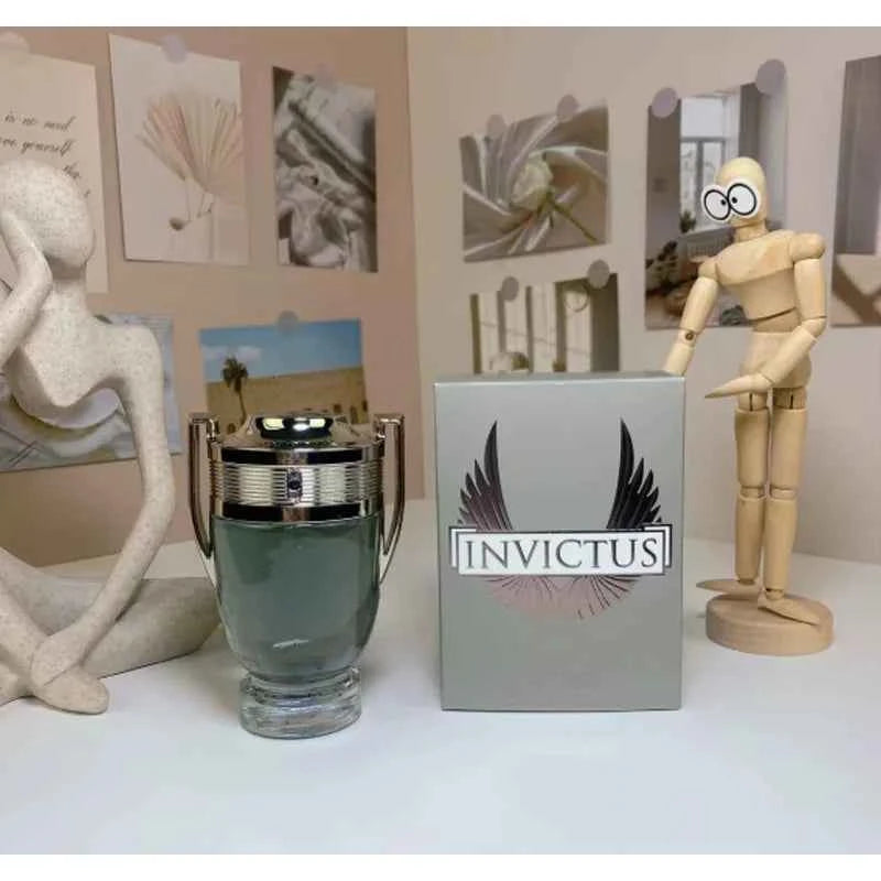 100ML 3.4FL.OZ Men's Perfume Woody Aquatic Notes Fresh Ocean Fragrance Spray Parfum Warrior Trophy Perfume Long-lasting Male Classic trophy-100ml