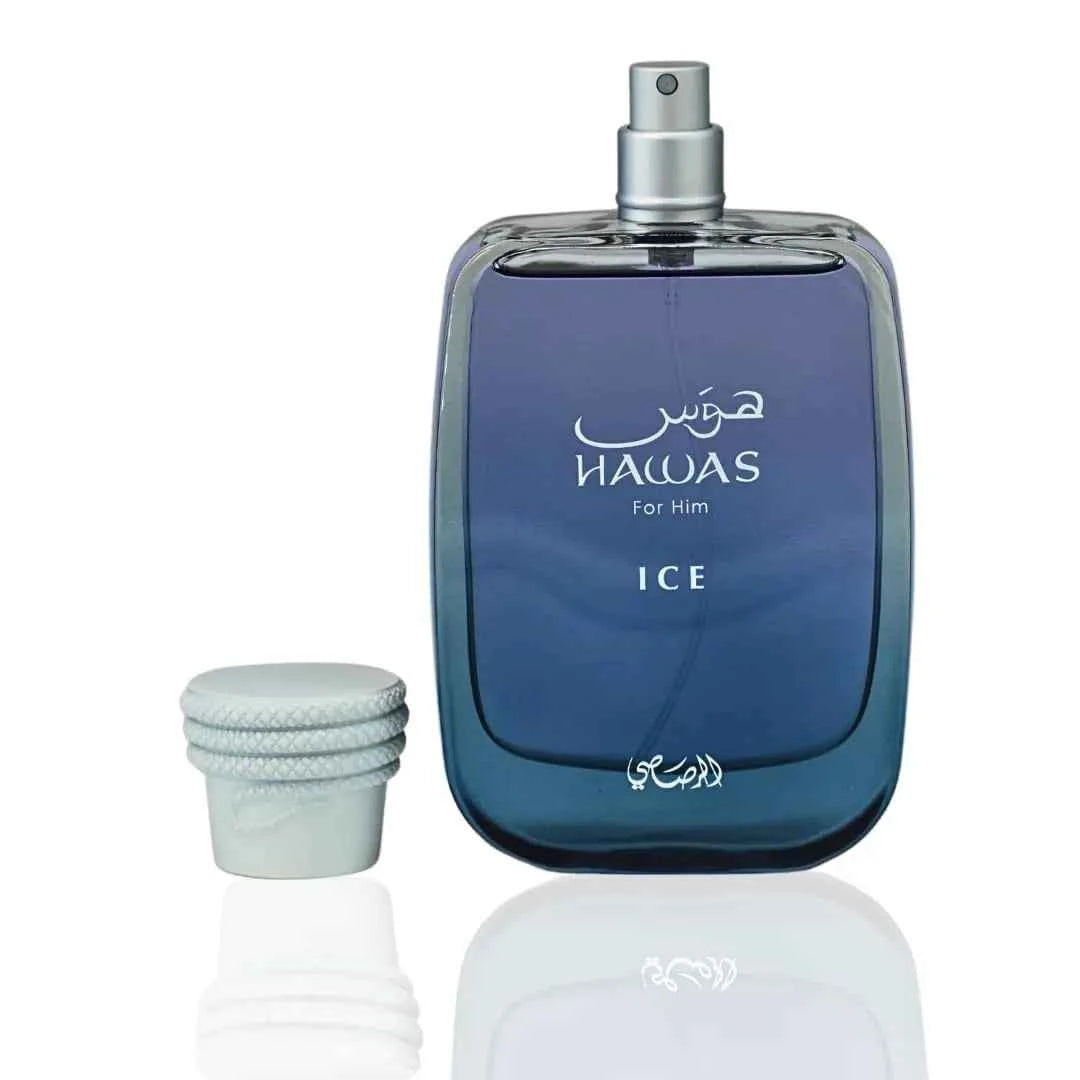 Hawas Ice For Him, Hawas Cologne For Men EDP 100ML (3.4Oz) | Long-Lasting Eau De Parfum | Ideal For Holiday Gift