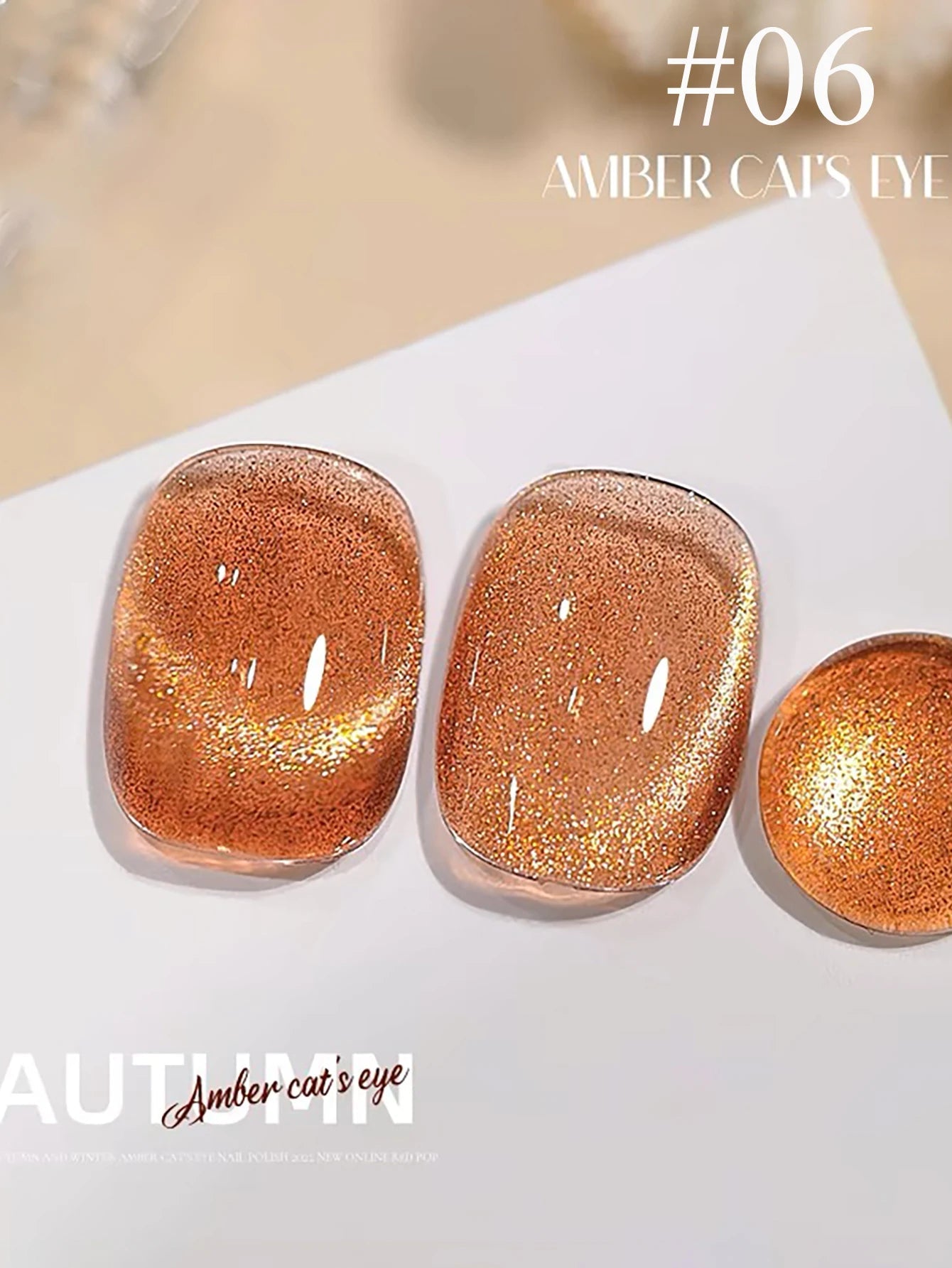 1-24pcs WS White Silver Cat Eye Magnetic Gel Nail Polish Ultra Shine Soak Off UV Gel Mirror Glass Cat Magnet Gel Varnish Xmas hupo06