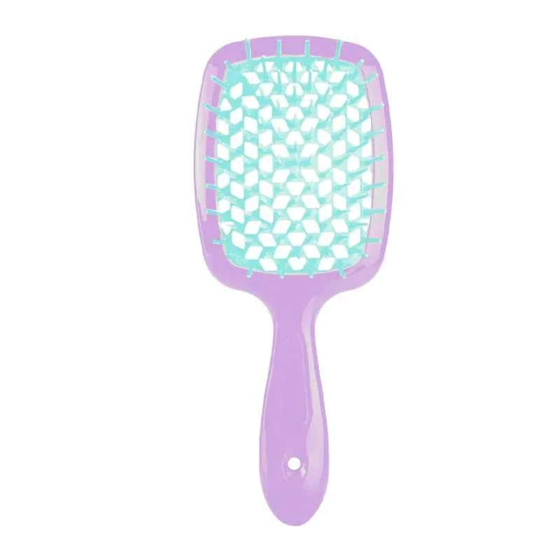1 PCS Hair Brush Massage Combs Dry Wet Dual Use Curly Women's Hair Clipper Salon Hairdressing Comb Styling Tools Accessori...
