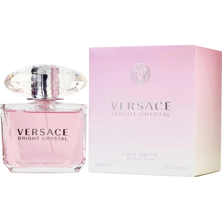 VERSACE BRIGHT CRYSTAL EDT SPARY Versace Crystal Pink Diamonds Crystal Perfume 90ml/200ml - 