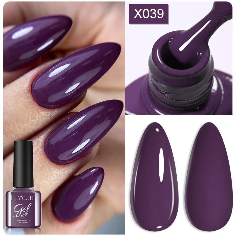 LILYCUTE 5ML Metallic Painting Liner Gel Nail Polish Super Bright Gold Silver Mirror Drawing Gel Semi Permanent Line Frenc...