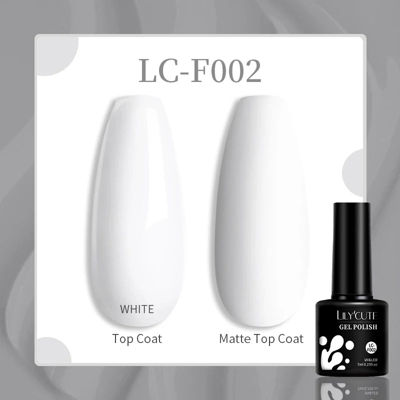 LILYCUTE 129 Colors 7ML Nail Gel Polish Nail Supplies Vernis Semi Permanent Nail Art Manicure Soak Off LED UV Gel Nail Var...