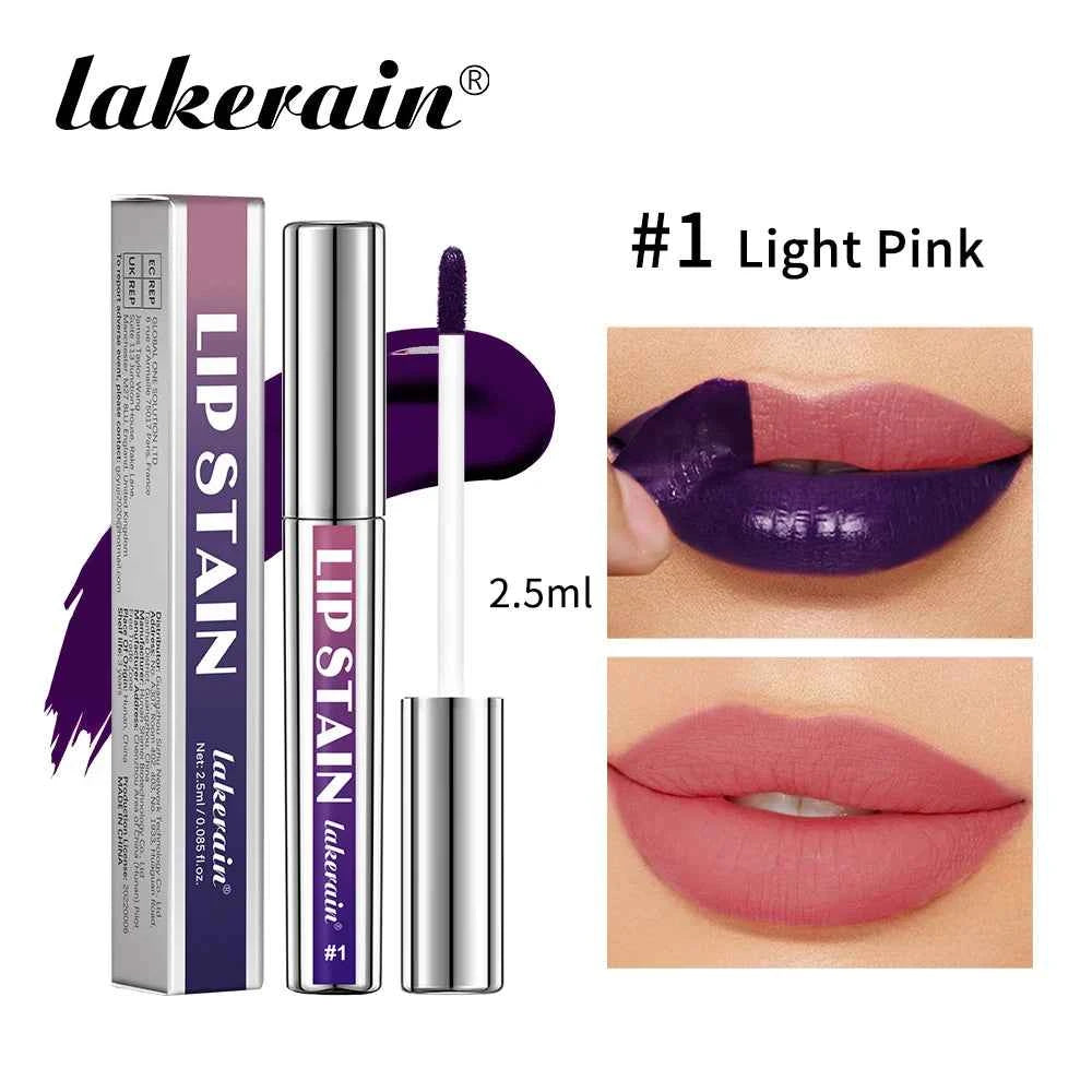 Peel Off Lip Stain Reveal Long Lasting Waterproof Pink Lip Tint Transfer Proof Non-stick Cup Natural Lip Stain Women's Cos...