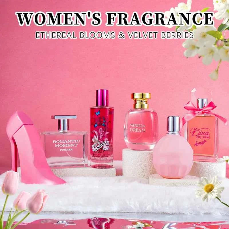 Women's Eau De Parfum - Floral & Fruity Long-Lasting Fragrance, Perfect for Dates | Parties | Gifts (6 Scents, 1.18/3.4fl ...