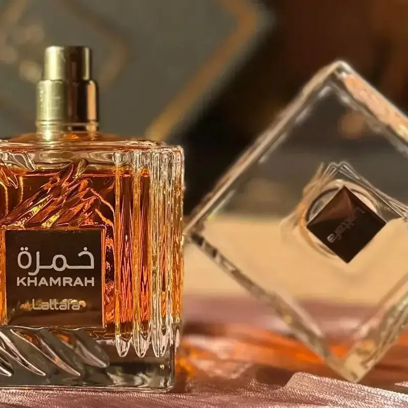 1 Pack 3.4 Oz/100 Ml Lattafa Khamrah Perfume 3.4 Oz/100 Ml - Warm Spice Vanilla & Cinnamon Perfume, Unisex Perfume Spray