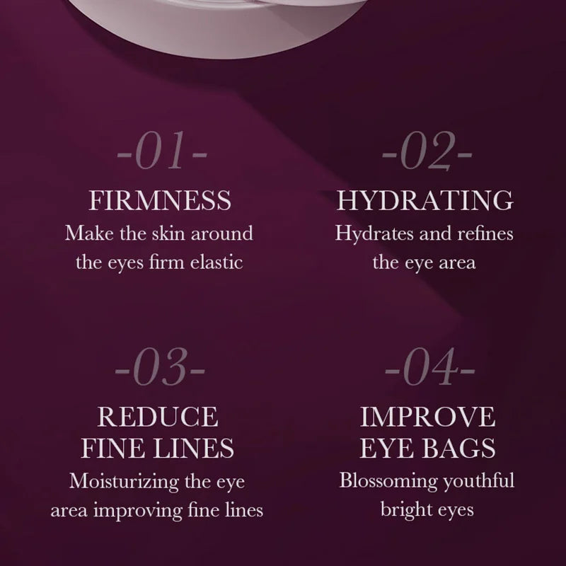 60pcs SADOER Snail Collagen Eye Mask Anti Dark Circles Eyes Bags Moisturizing Firming Eye Patches Beauty Eyes Skin Care Products Aurora Glow Avenue