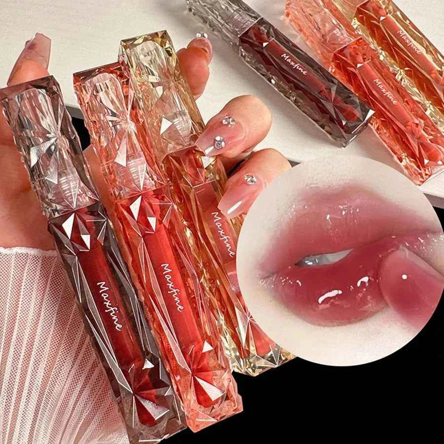 Mirror Lip Gloss Lip Gloss Lip Moisturizing Liquid Lipstick Waterproof Long-lasting Brightening And Non Fading Lip Gloss - 