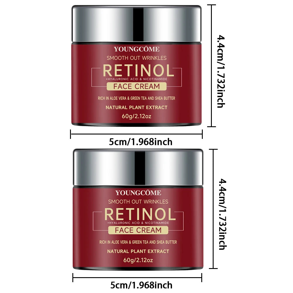 Retinol Lifting Firming Cream Repairing Moisturizing Nourishing Cream Brightening Skin Facial Cream Anti-Aging Face Skin C...