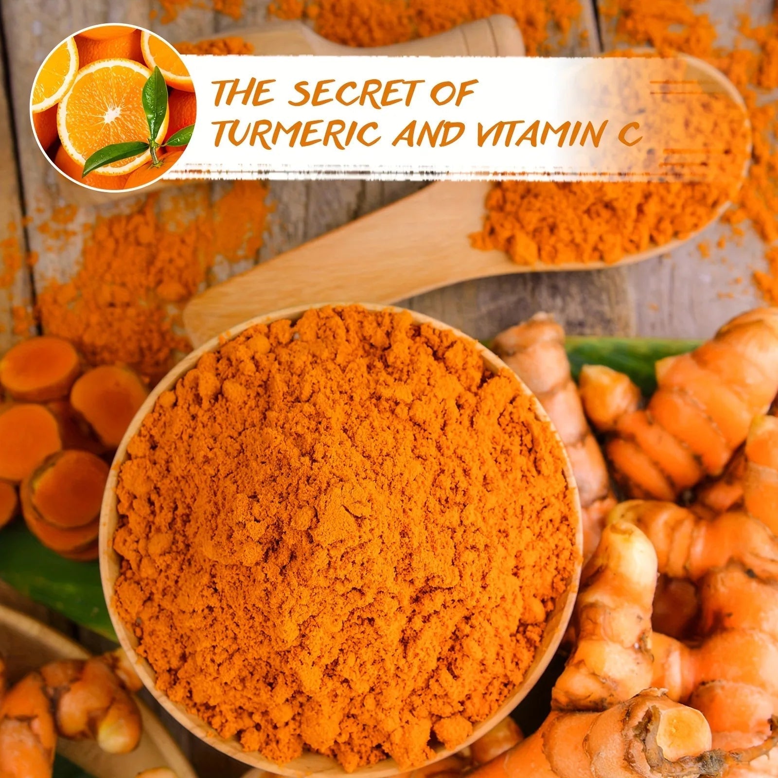 1/3PCS Turmeric VitaminC Clay Mask Deep Cleansing Facial Improves Dark Spots Hydrating Skin Care Tightens Skin Evens Skin Tone