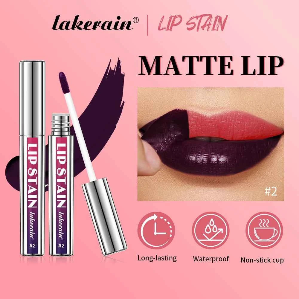 Peel Off Lip Stain Reveal Long Lasting Waterproof Pink Lip Tint Transfer Proof Non-stick Cup Natural Lip Stain Women's Cos...