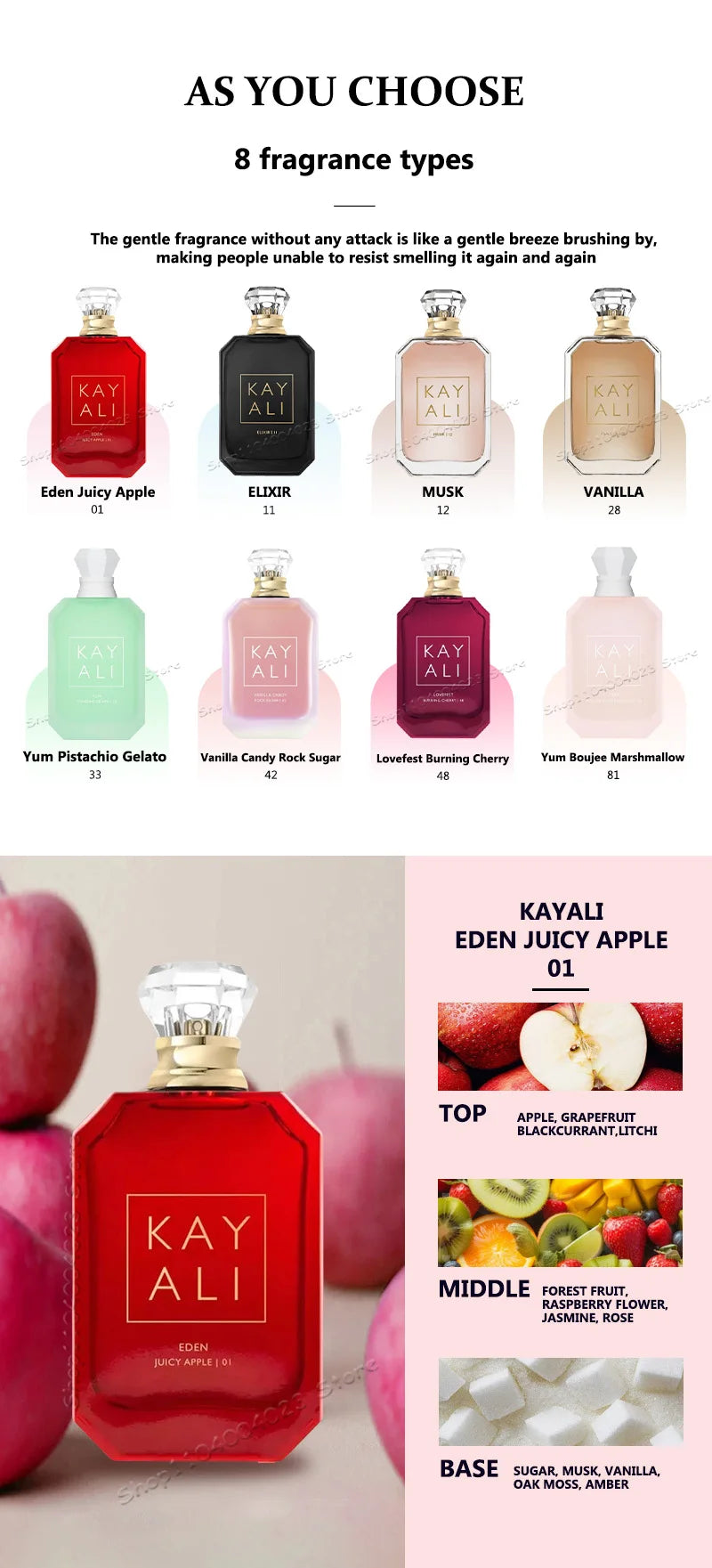 100ML KAYALI 81 Perfume Kayali Yum Boujee Marshmallow Eau de Parfum For Unisex Original Arabic Perfume Brand Perfumes KAYALI 28