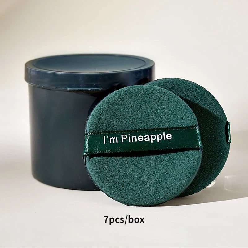 Karsyngirl 7Pcs/box Strawberry Cosmetic Puff Set Double Side Women Soft Makeup Sponge Beauty Make Up Powder Tools style 6