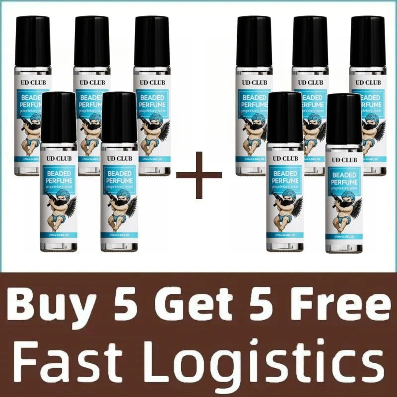 1/3/5/10pcs Cupid Men's Cologne Lasting Fragrance Roll-on Perfume Alcohol-free Seductive Fresh Scent Hypnotic Pheromone Pe...