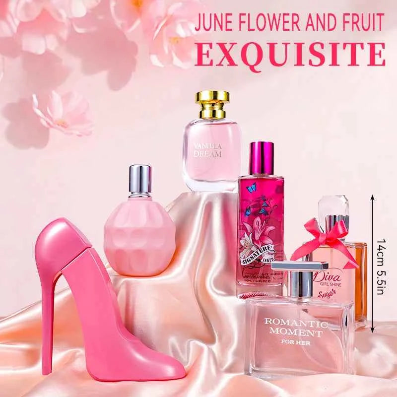 Women's Eau De Parfum - Floral & Fruity Long-Lasting Fragrance, Perfect for Dates | Parties | Gifts (6 Scents, 1.18/3.4fl ...