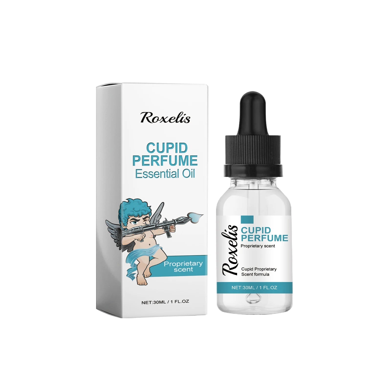 Roxelis Cupid Series Cologne Perfume - Natural Fresh Scent, Long-Lasting Fragrance, Portable Perfume Drops , Travel-Friend...