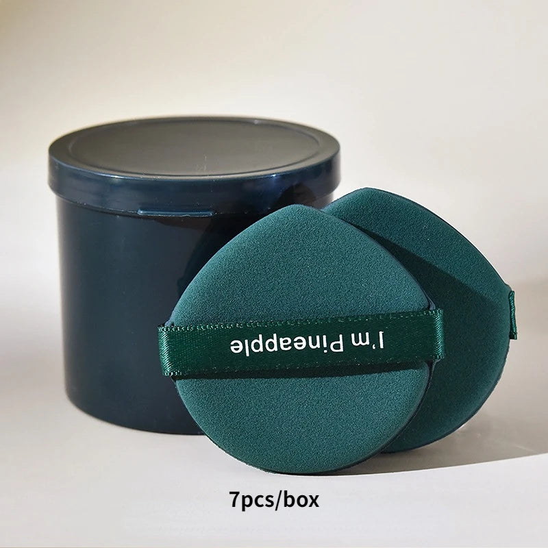 Karsyngirl 7Pcs/box Strawberry Cosmetic Puff Set Double Side Women Soft Makeup Sponge Beauty Make Up Powder Tools style 5