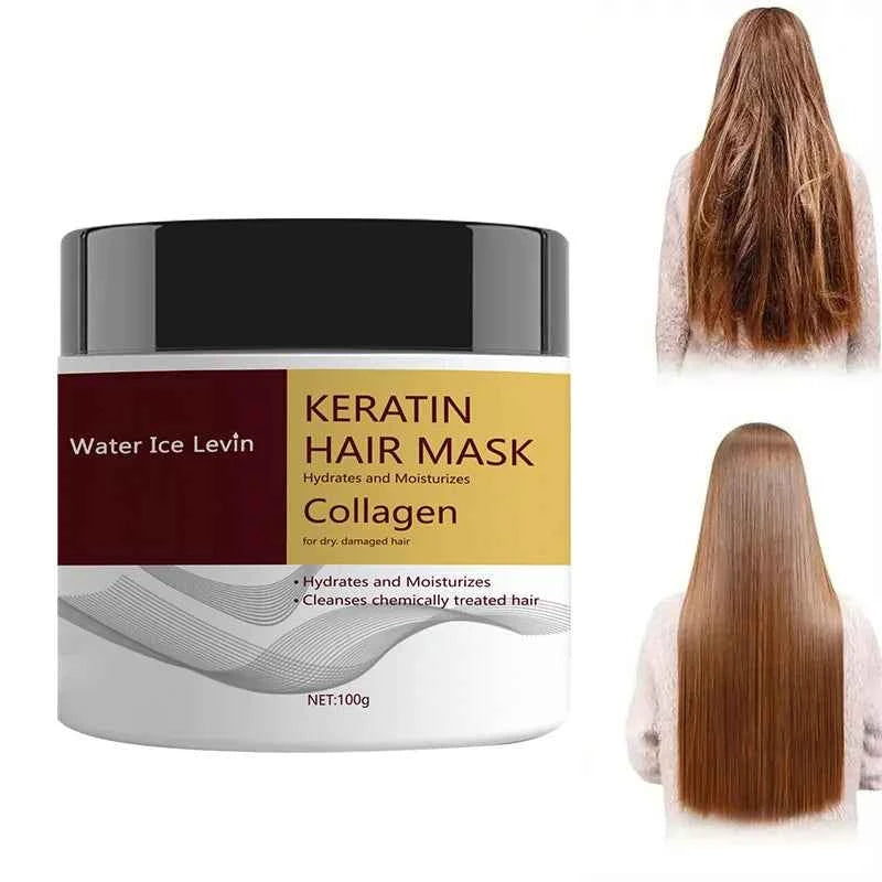 Miracle Hair Mask, Collagen, Keratin - Coconut Oil Deep Hair Care - Powerful Moisturizing and Hydrating - Repair Small, Sparse, Fragrile, Dry and Damaged Hair