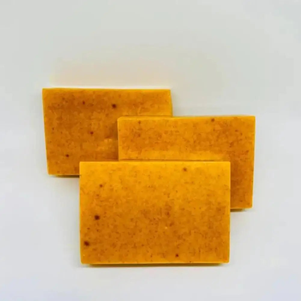 100g Turmeric Hand Made Soap, Lemon Kojic Acid Soap, Shower and Facial Soap body care 1/3/5pcs Aurora Glow Avenue
