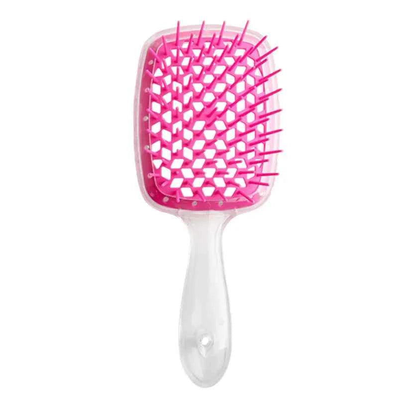 1 PCS Hair Brush Massage Combs Dry Wet Dual Use Curly Women's Hair Clipper Salon Hairdressing Comb Styling Tools Accessories F CHINA
