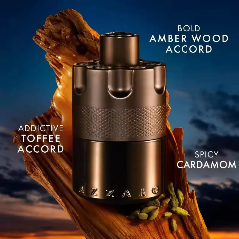 100ml For Azzaro Wanted Series Eau de Parfum Spray Luxury Perfumes Cologne for Men Pheromones Perfume Attract Women