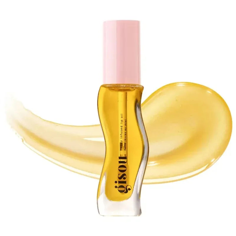 Gisou Lip Oil Hydrating Transparent Lip Gloss Plumping Moisturizing Without Drying Out Exfoliating Serum Lip Care Cosmetic