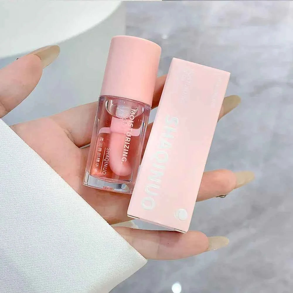 Transparent Water Gloss Jasmine Lemon Green Lip Oil Lasting Moisturizing Honey Lip Gloss Fading Lip Lines Lips Care Essenc...