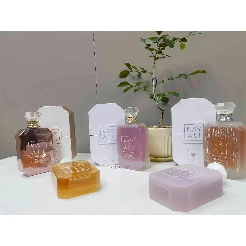 KAYALI Uxury Collection 100ml Eau Parfum with Vanilla Yum Boujee Vanilla Candy Rock Sugar Fleur Majesty Rose Royale Fresh Notes