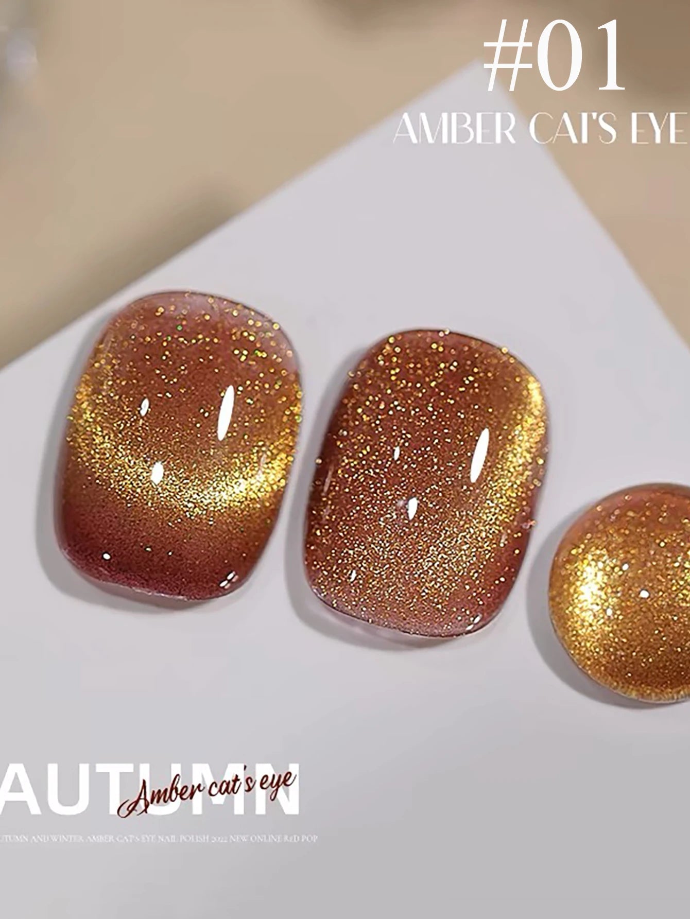 1-24pcs WS White Silver Cat Eye Magnetic Gel Nail Polish Ultra Shine Soak Off UV Gel Mirror Glass Cat Magnet Gel Varnish Xmas hupo01