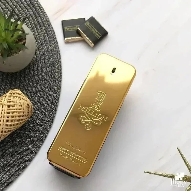 100ML Classic scent 1 Million Parfum Mature Masculinity Body Spray for Men Eau De Toilette Spray Perfume for Men Fragrance Spray Aurora Glow Avenue