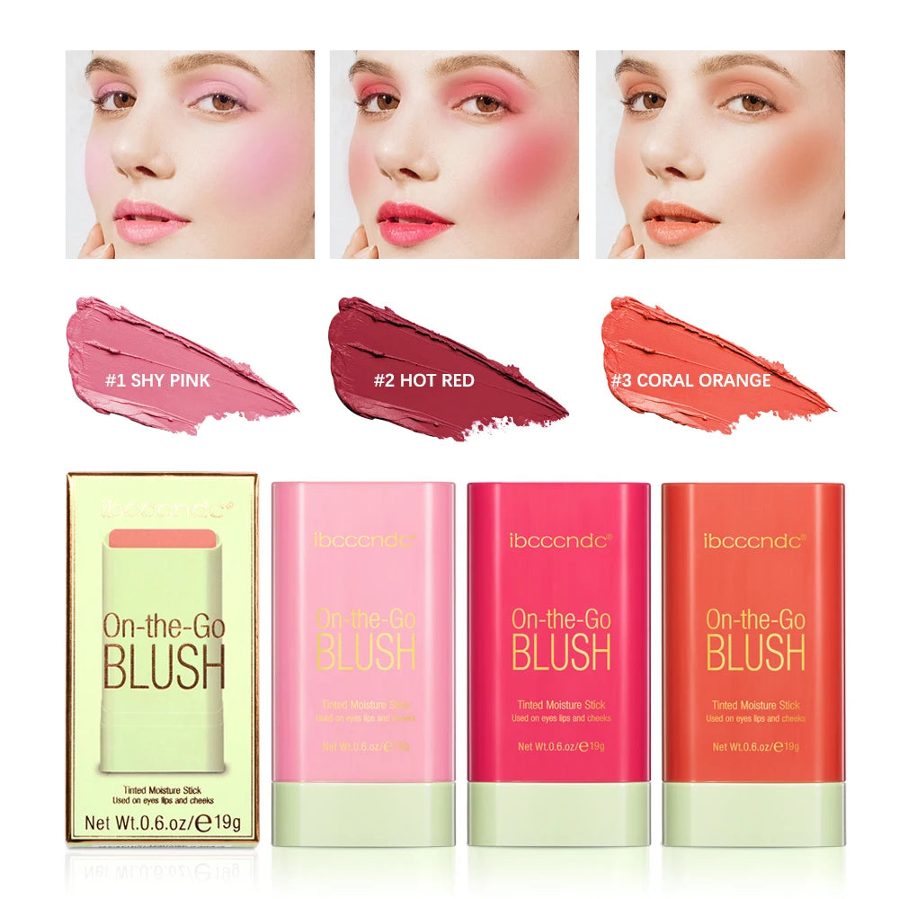 pixiBlush Cosmetic Blush Makeup Products Make Up Blusher Cosmetics Pink Blush in Bar Korean Palette Long lasting Matte Sti...